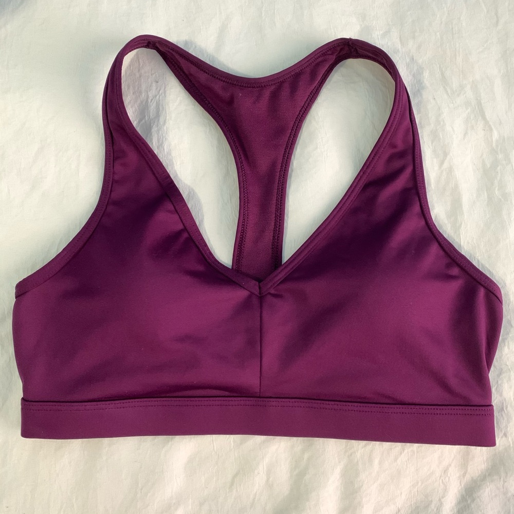 Victoria’s Secret Medium Purple T-Back Sports Bra